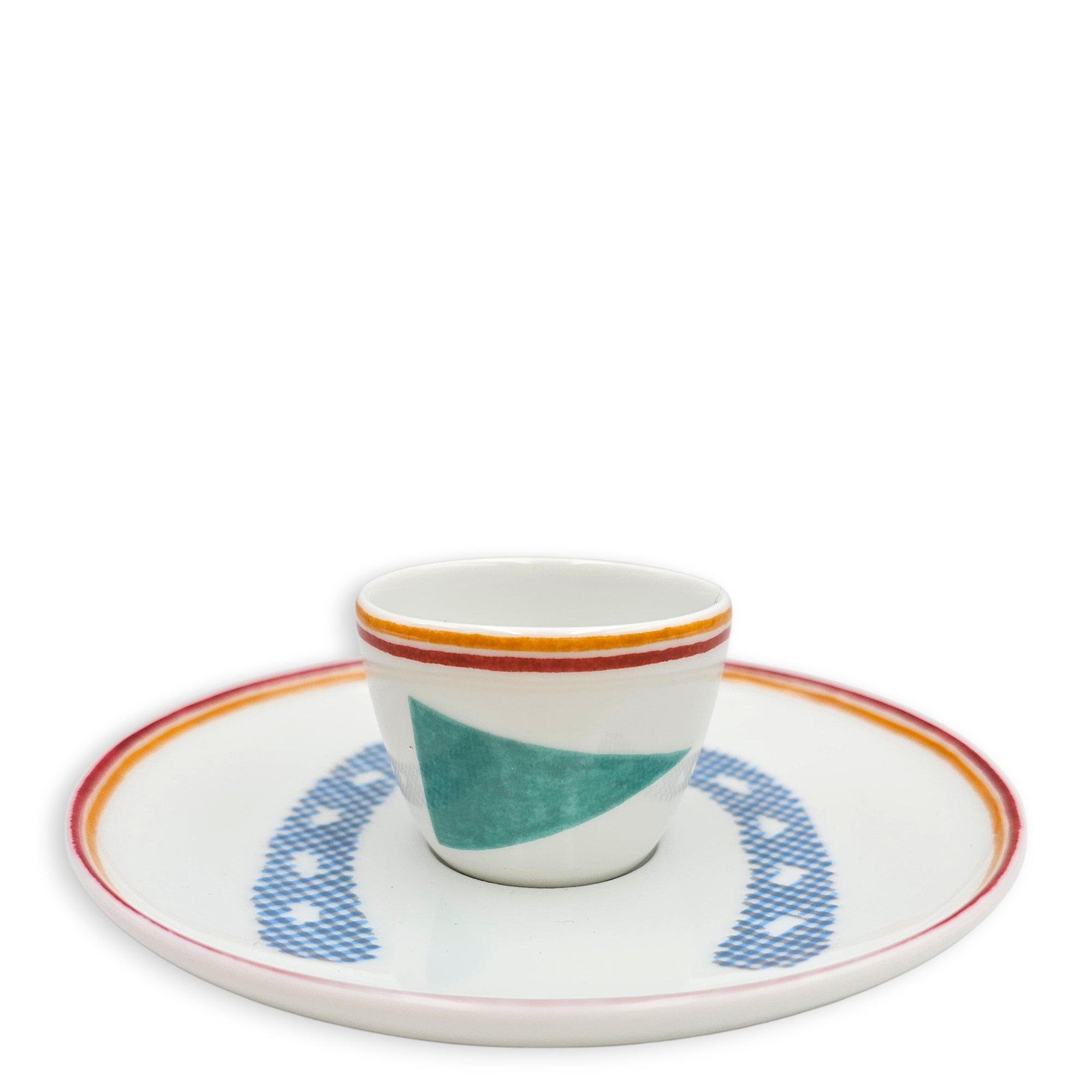 Saut Hermès egg cup and saucer Tableware
