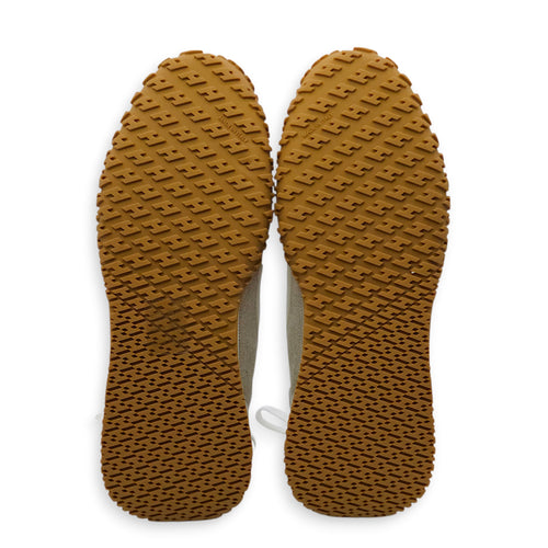 Mascot Sneaker 37 Blanc/Prunoir Sneakers in Calfskin
