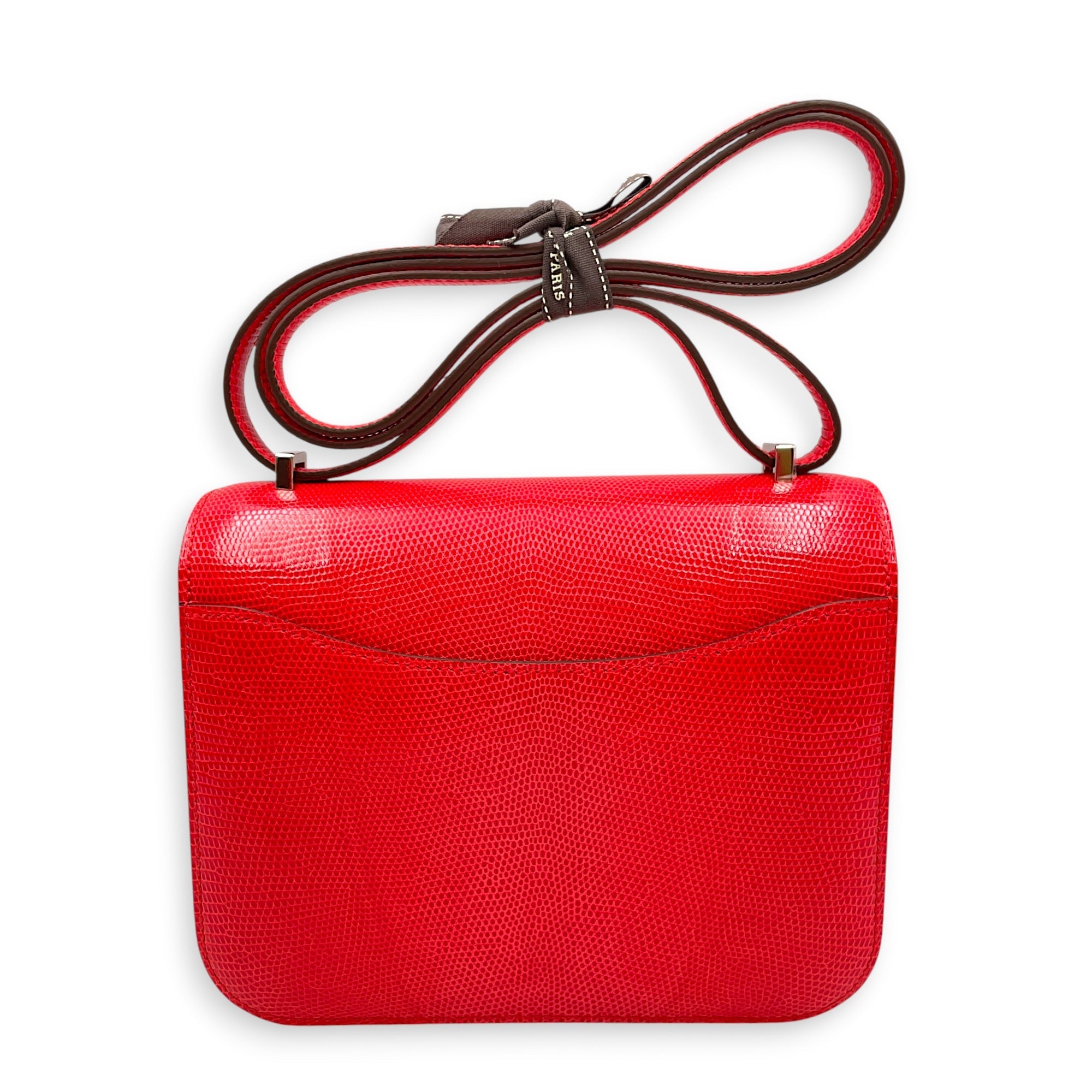 Constance Mirror 18 Rouge De Coeur in Lizard Varanus Niloticus Palladium hardware CL2602-19681 2