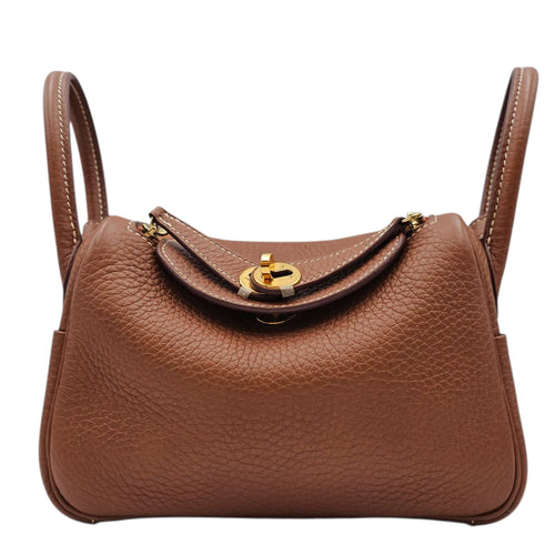 Lindy Mini Gold in Clemence Gold hardware