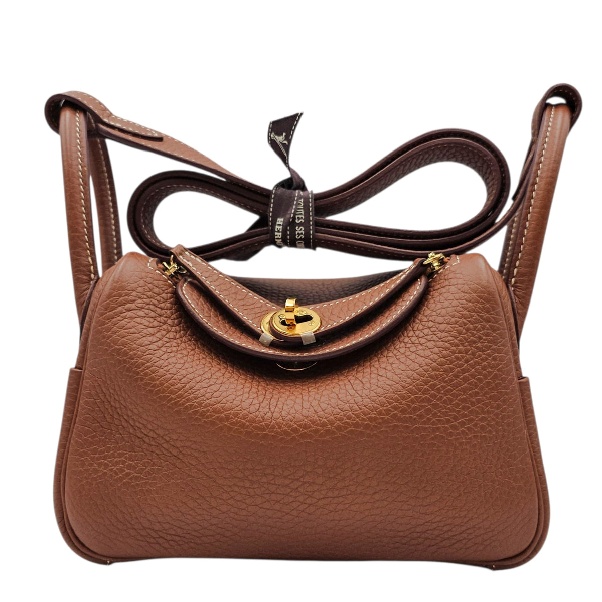 Lindy Mini Gold in Clemence Gold hardware