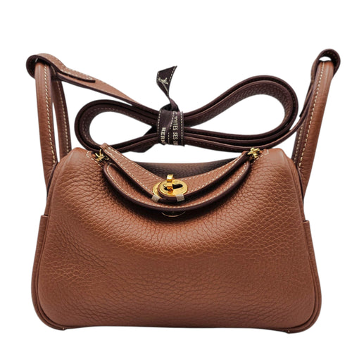 Lindy Mini Gold in Clemence Gold hardware