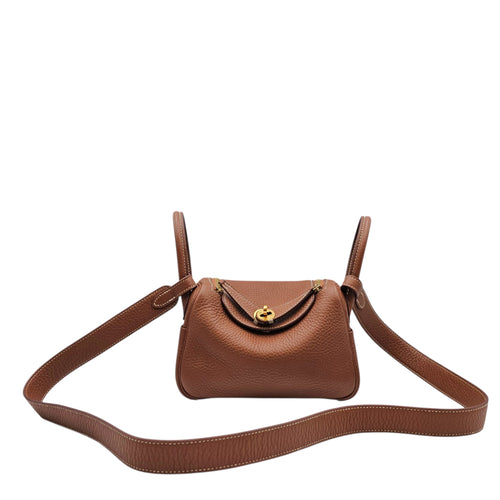 Lindy Mini Gold in Clemence Gold hardware