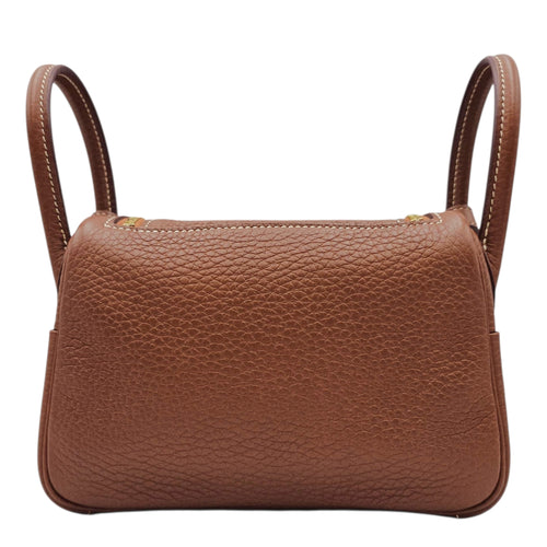 Lindy Mini Gold in Clemence Gold hardware