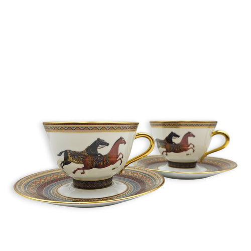 Cheval d’Orient Tea Cup and Saucer n°1 Tableware CL2602-19694 1