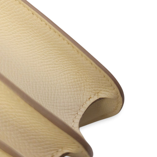 Constance 18 Craie in Epsom Rose Gold hardware CL2602-19706 11