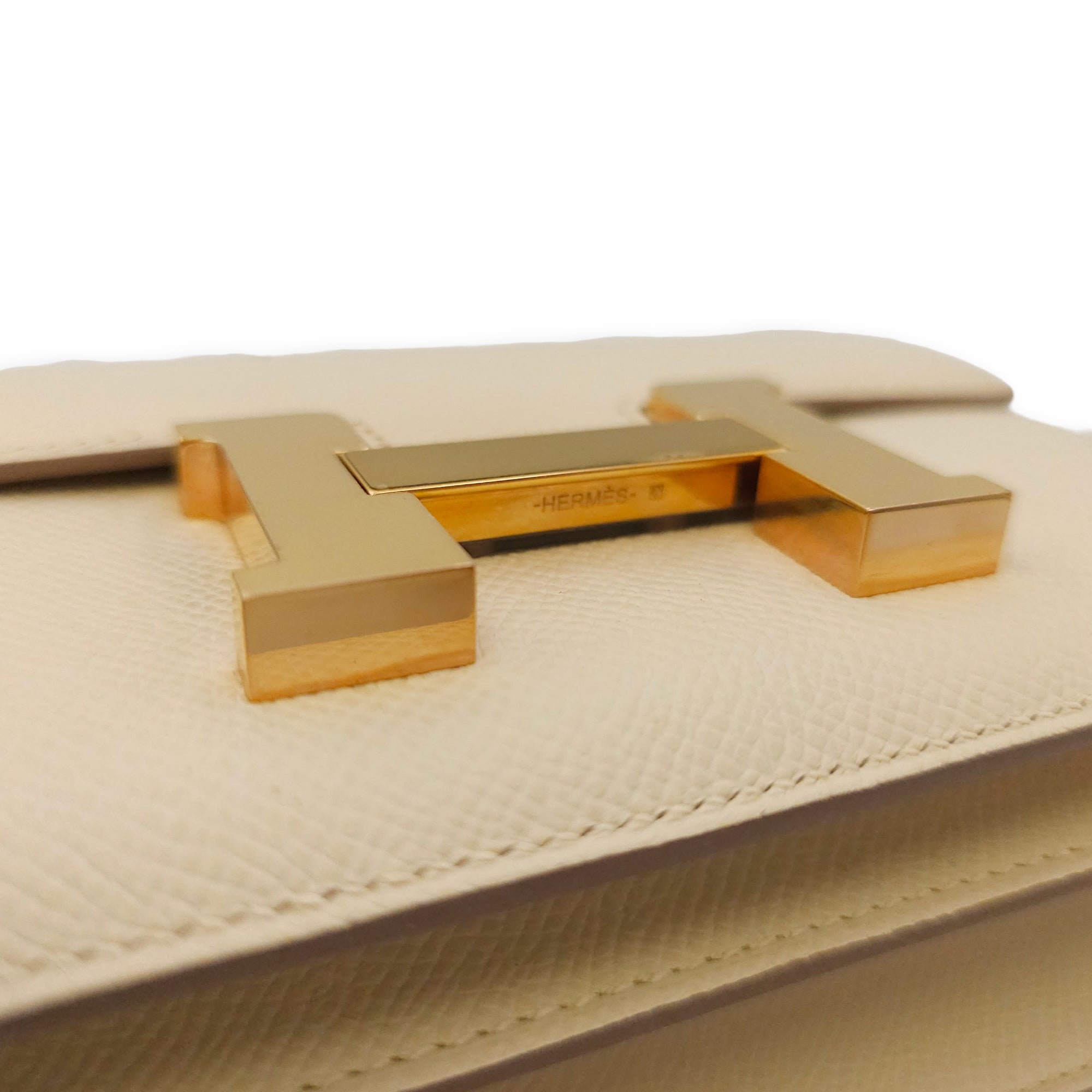 Constance 18 Craie in Epsom Rose Gold hardware CL2602-19706 8