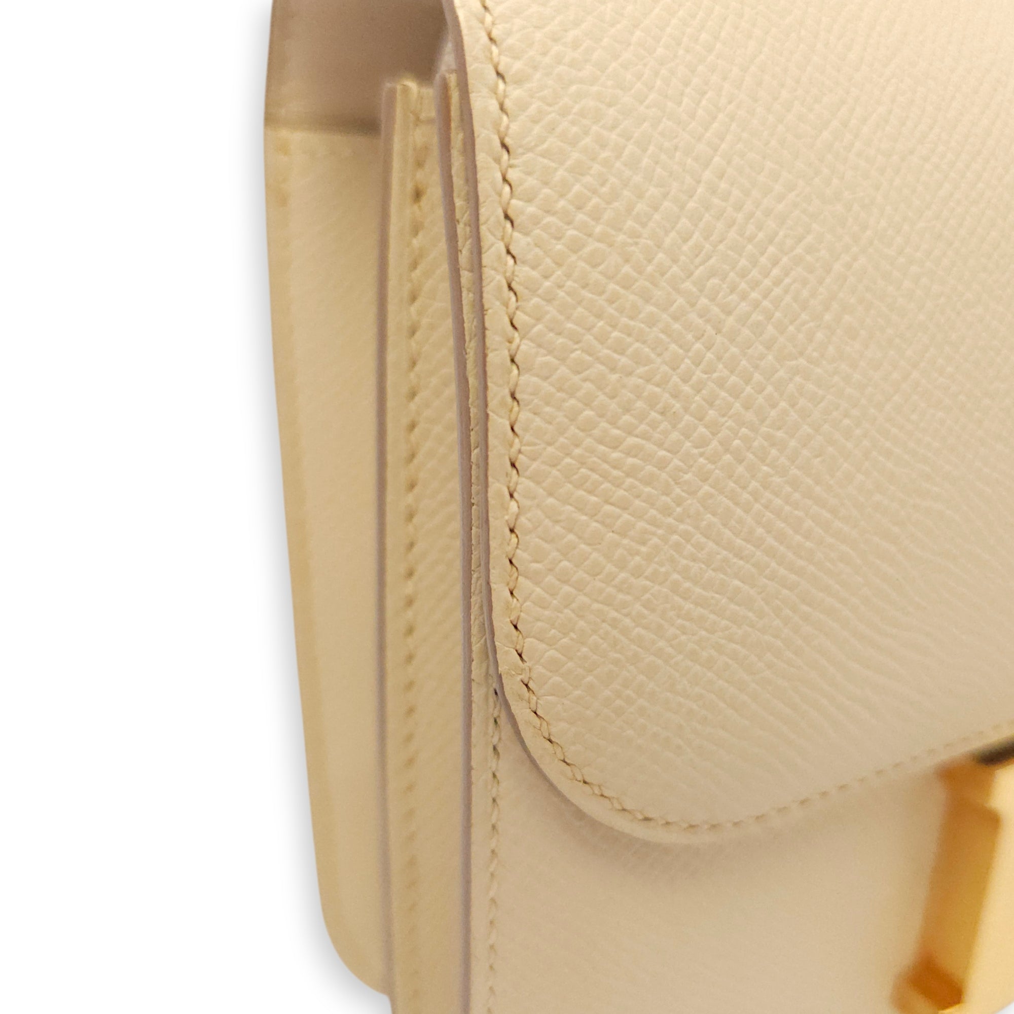 Constance 18 Craie in Epsom Rose Gold hardware CL2602-19706 9