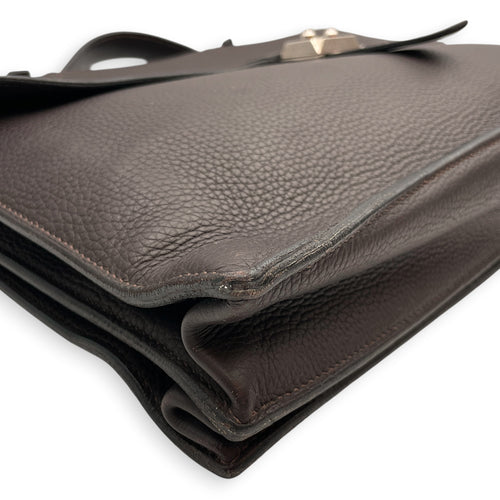 Sac a Depeches 41 Ebene in Fjord Palladium hardware