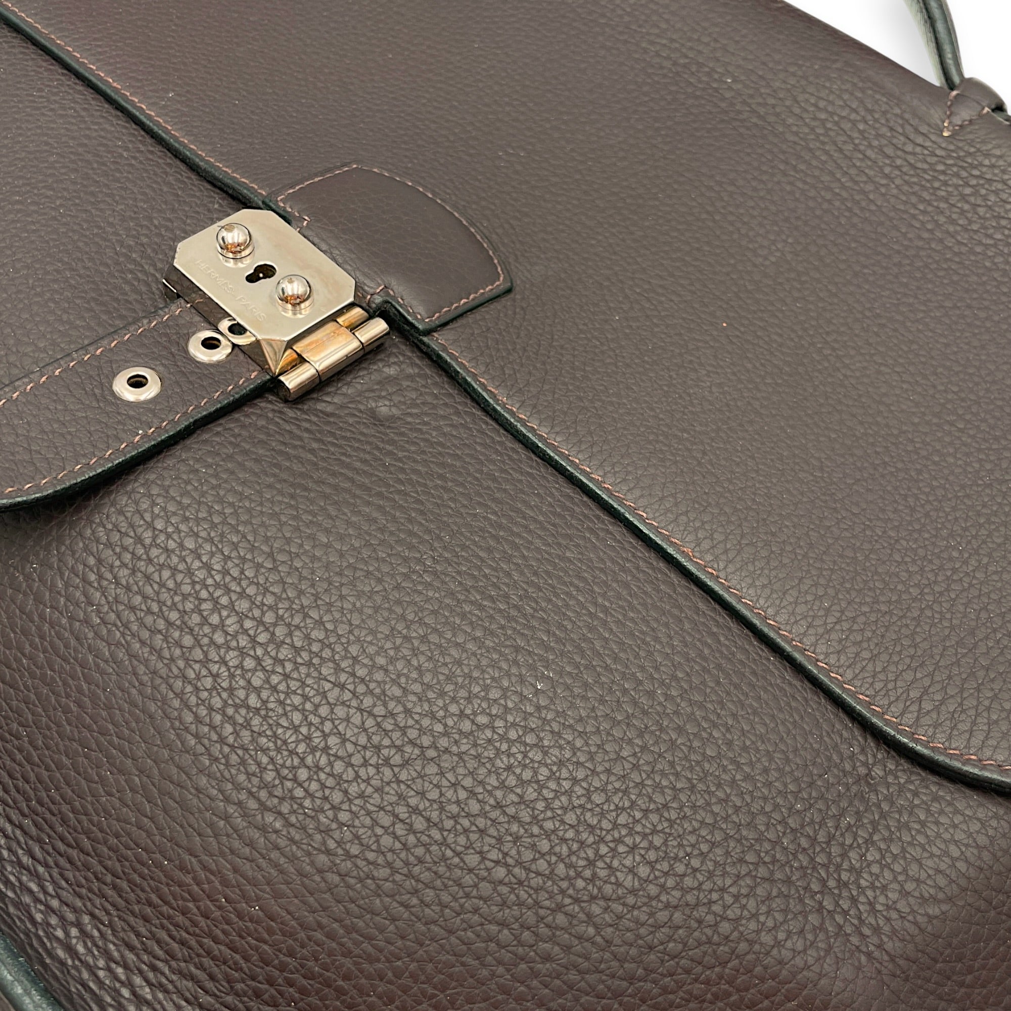 Sac a Depeches 41 Ebene in Fjord Palladium hardware