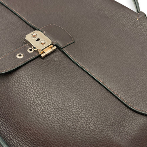 Sac a Depeches 41 Ebene in Fjord Palladium hardware