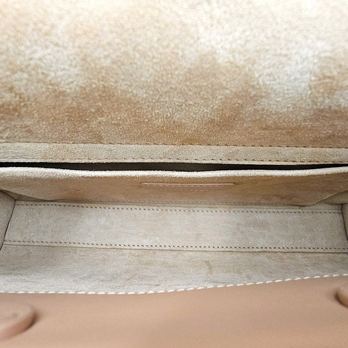 Diamond D-Joy Medium Pink Top Handle Bag in Calfskin Ruthenium hardware CL2603-19729 6