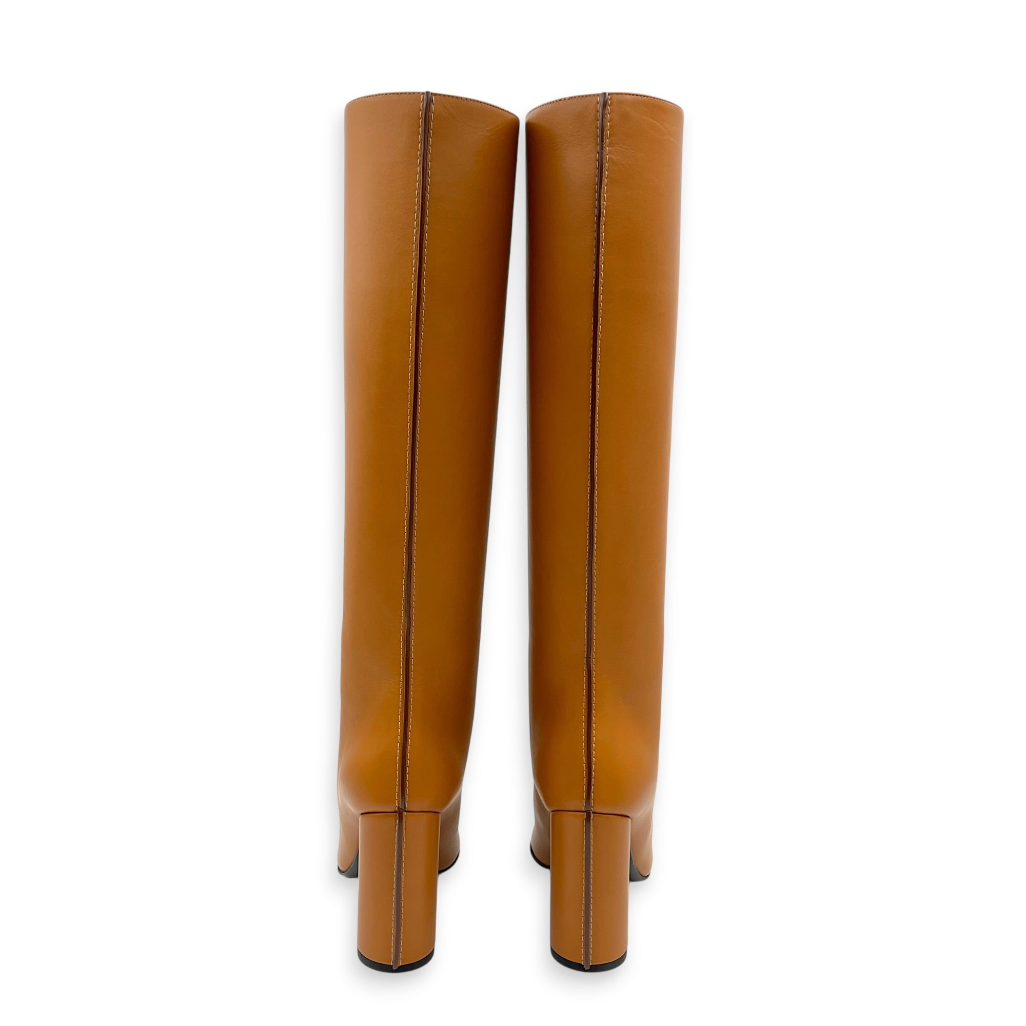 Dressage 95 37 Brown Boots in Calfskin CL2603-19792 2
