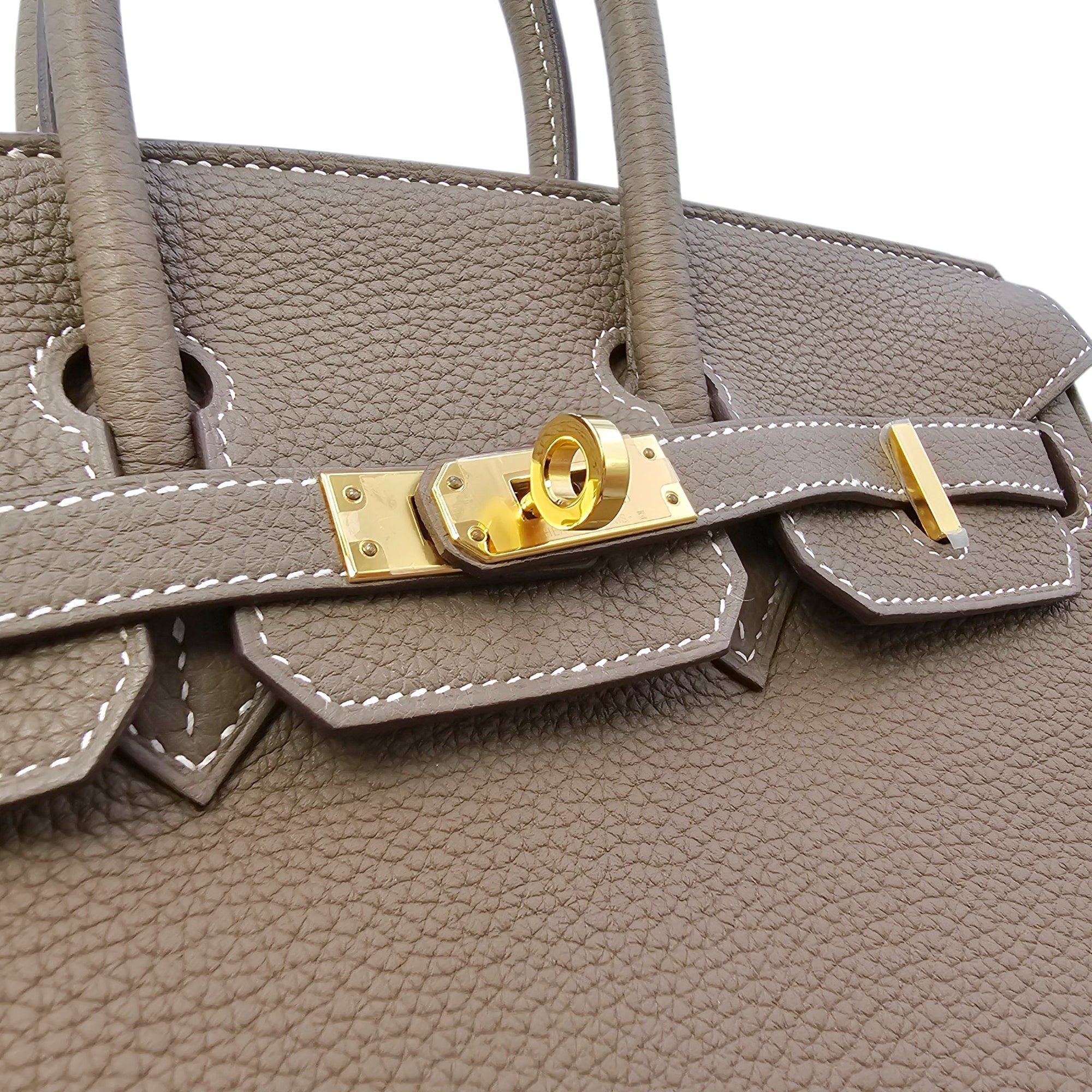 Birkin 25 Etoupe in Togo Gold hardware CL2603-19842 12