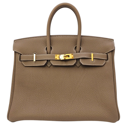 Birkin 25 Etoupe in Togo Gold hardware CL2603-19842 1