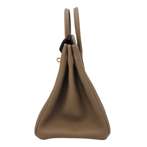 Birkin 25 Etoupe in Togo Gold hardware CL2603-19842 3