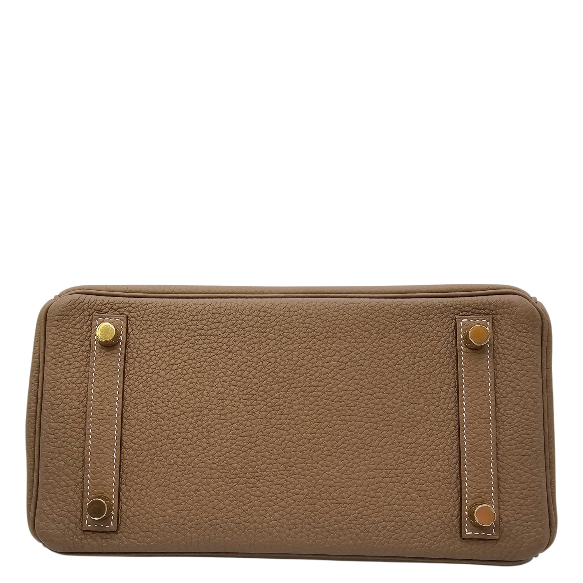 Birkin 25 Etoupe in Togo Gold hardware CL2603-19842 5