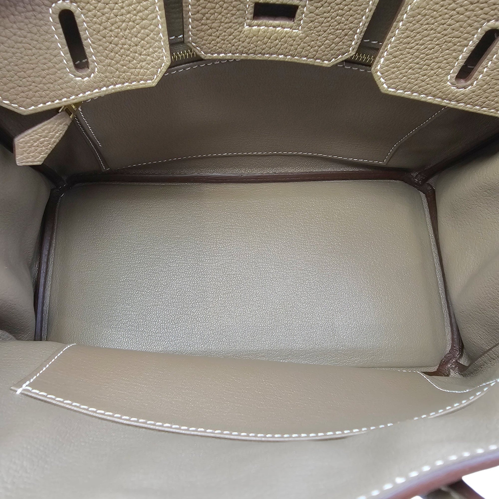 Birkin 25 Etoupe in Togo Gold hardware CL2603-19842 6