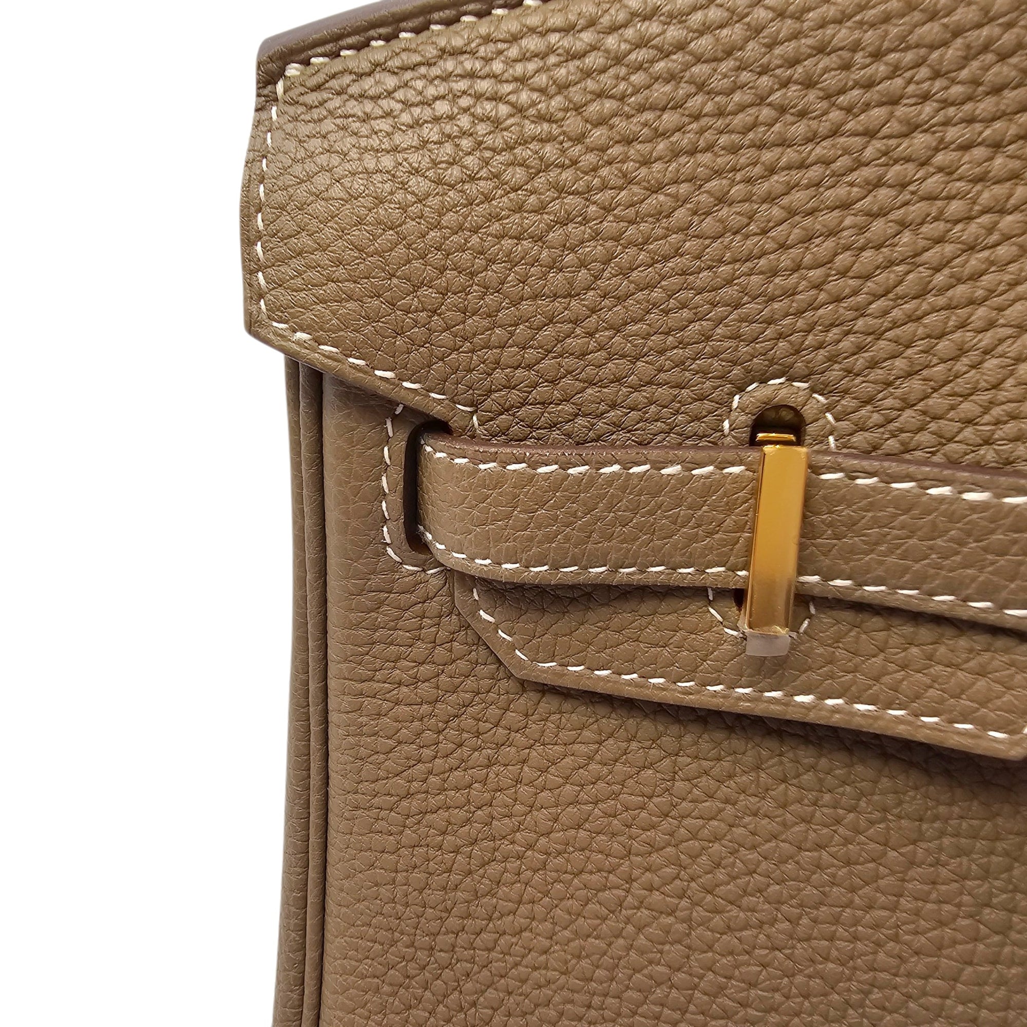 Birkin 25 Etoupe in Togo Gold hardware CL2603-19842 7