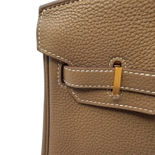 Birkin 25 Etoupe in Togo Gold hardware CL2603-19842 7