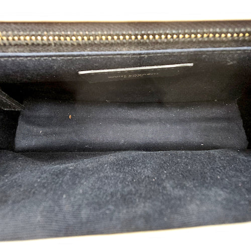 Quilted Becky 25cm Beige Shoulder Bag in Calfskin Gold hardware CL2603-19865 8