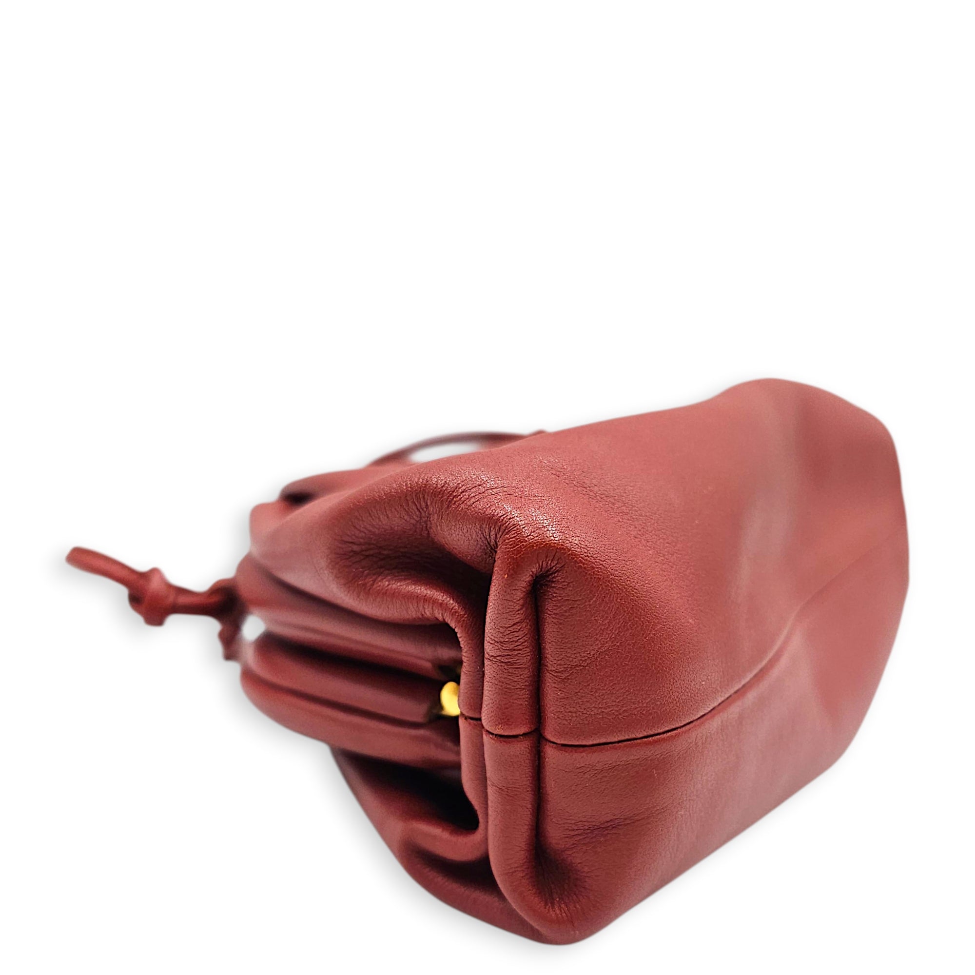 Mini Pouch Brick Crossbody Bag in Nappa Leather Gold hardware CL2603-19868 8