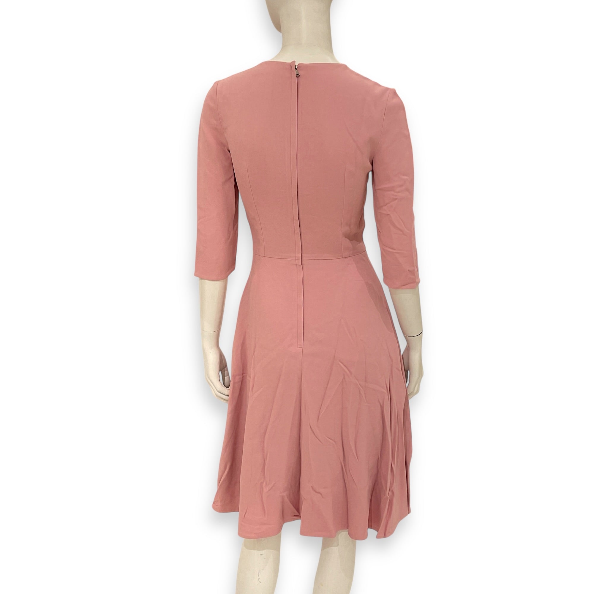 Midi Dress 38 Pale Pink Ready-To-Wear in Viscose CL2603-19889 2
