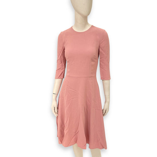 Midi Dress 38 Pale Pink Ready-To-Wear in Viscose CL2603-19889 1
