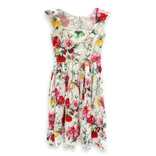 Floral Midi Dress 36 Multi-colour Ready-To-Wear CL2603-19892 2