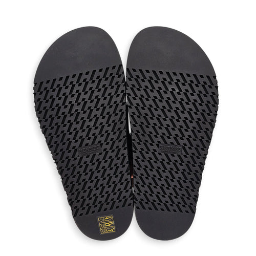 Chypre 37 Black Sandals in Calfskin CL2603-19895 3