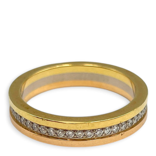 Vendome Louis 47 Ring in Yellow Gold, White Gold, Rose Gold Hardware CL2603-19899 1