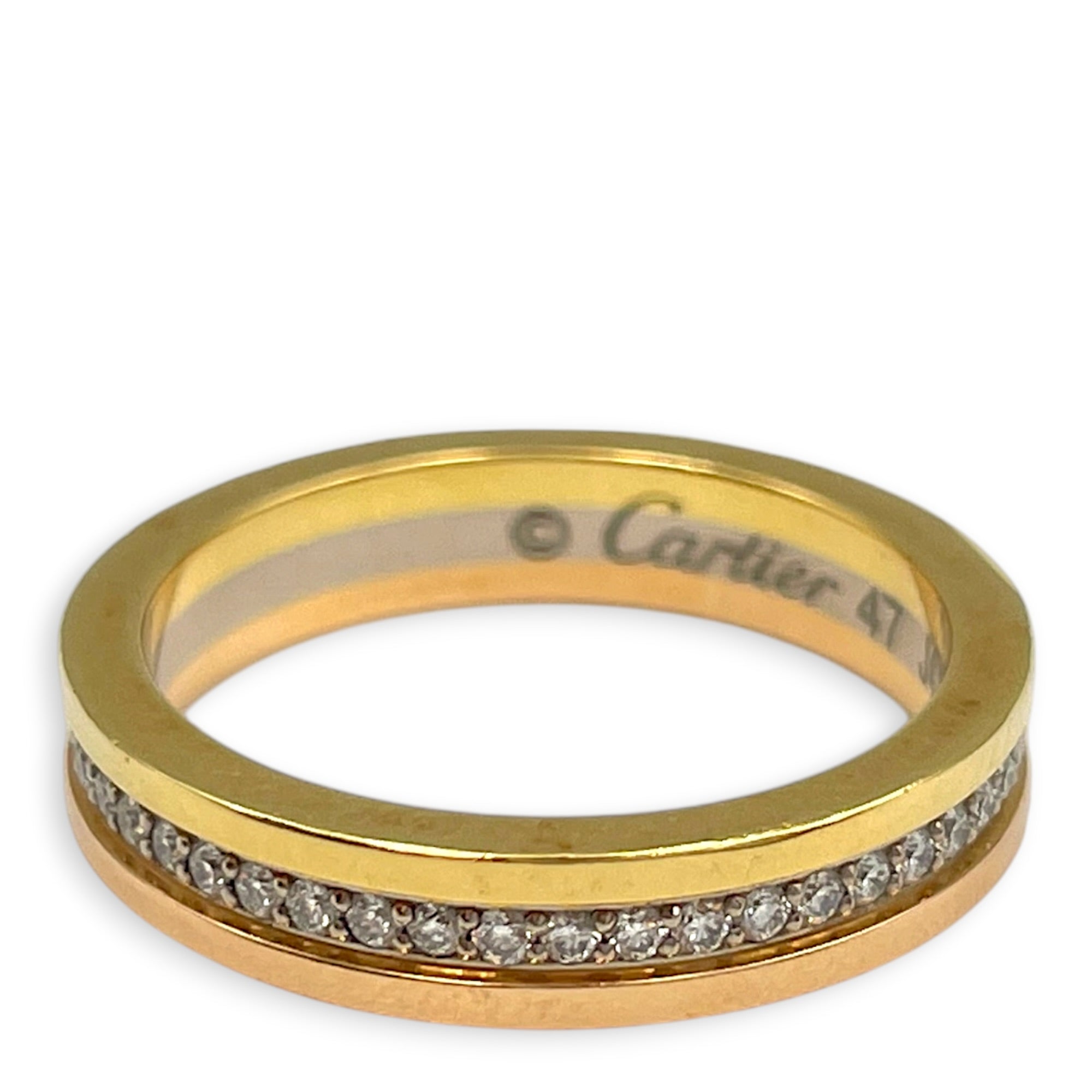 Vendome Louis 47 Ring in Yellow Gold, White Gold, Rose Gold Hardware CL2603-19899 2