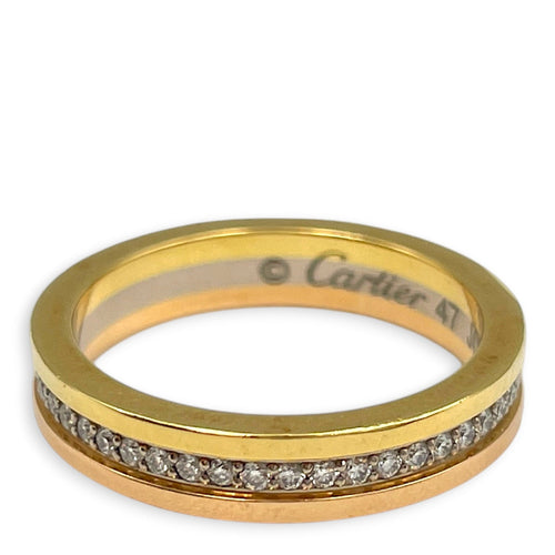 Vendome Louis 47 Ring in Yellow Gold, White Gold, Rose Gold Hardware CL2603-19899 2