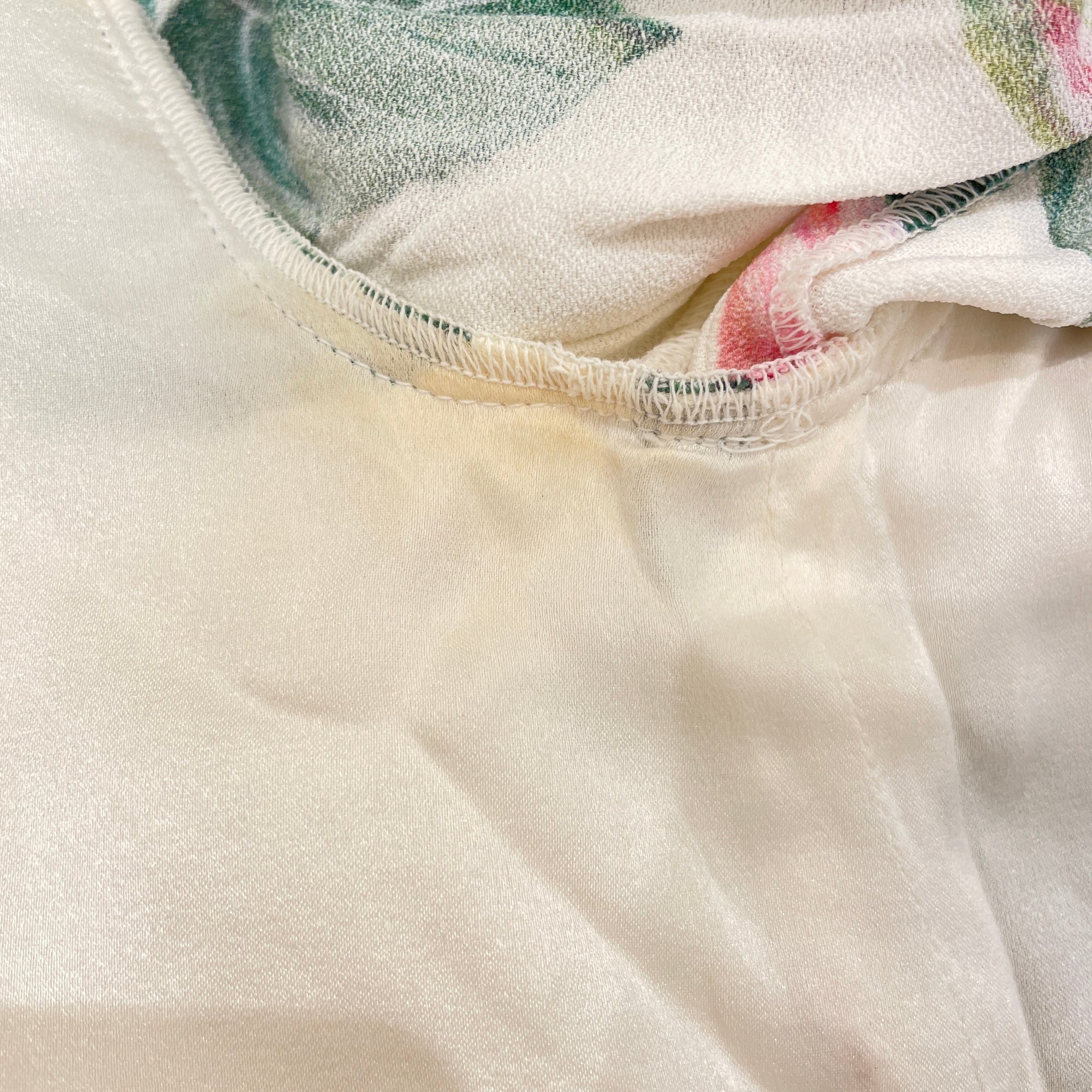 Tropical Rose Print Long Dress 36 Multi-colour Ready-To-Wear in Viscose CL2603-19908 4