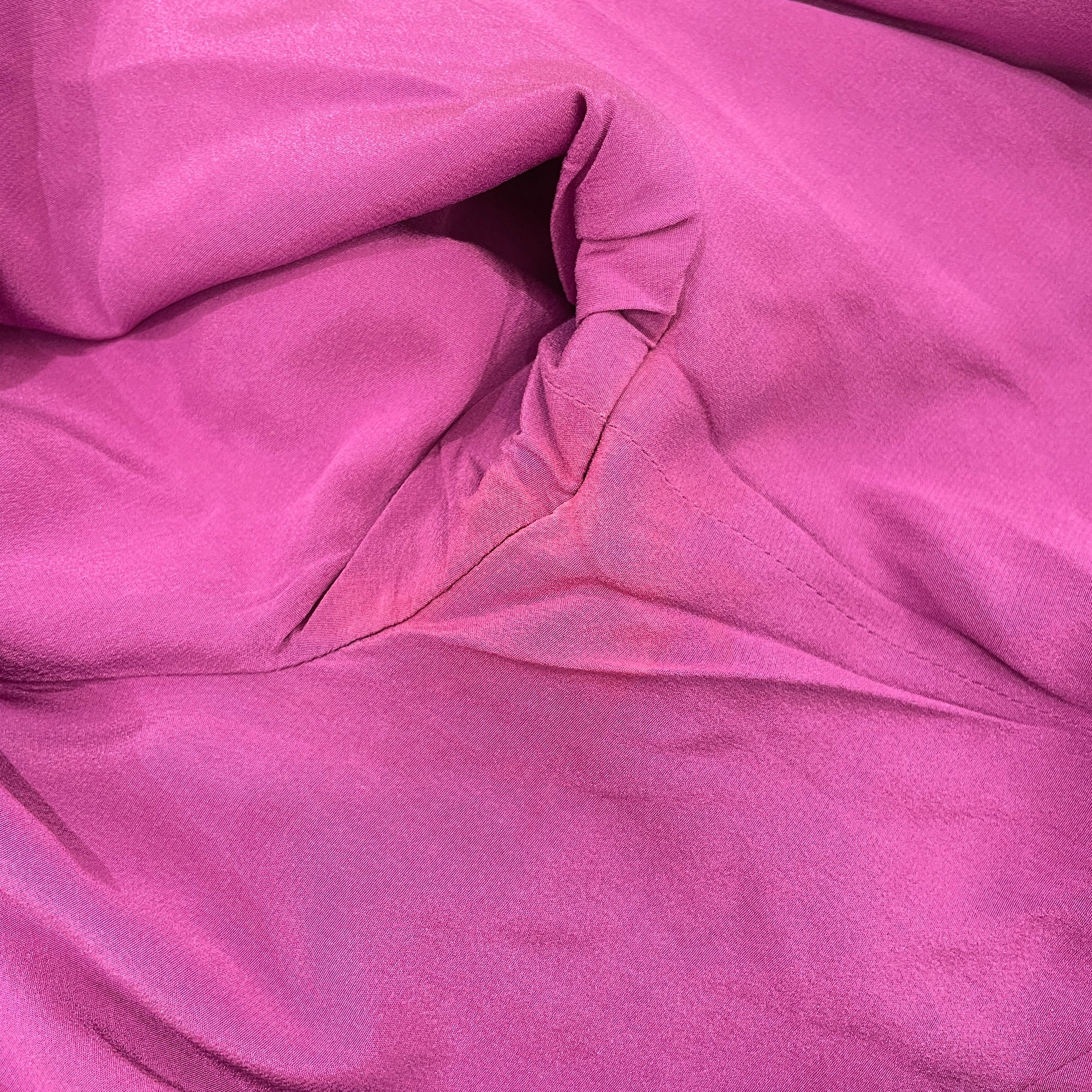 Floral Poppy Print Dress 42 Purple Ready-To-Wear in Silk CL2603-19909 3