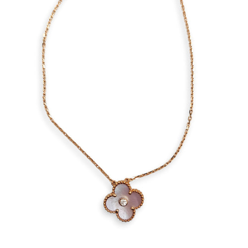 Holiday Pendant 2025 Necklace in Pink