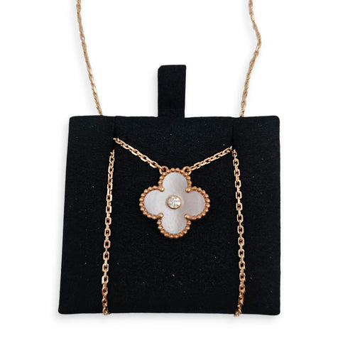 Holiday Pendant 2025 Necklace in Pink