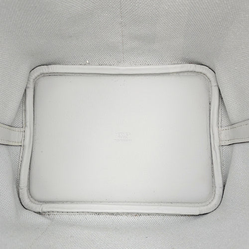 Picotin Pocket 18 Gris platine in Swift/Toile Palladium hardware