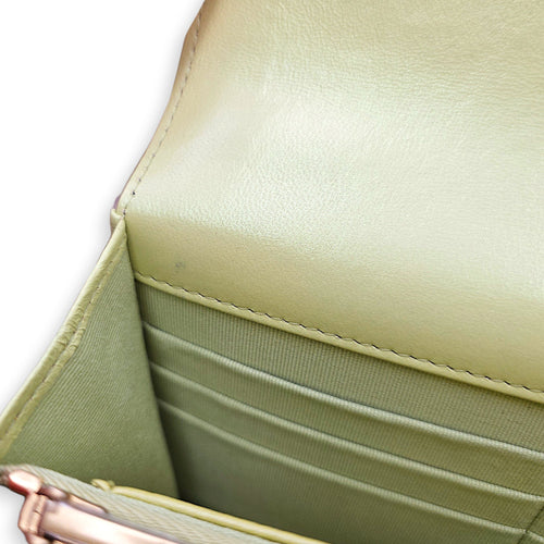 Quilted CC Lime Green Wallet On Chain in Lambskin Gold hardware CL2603-19925 8