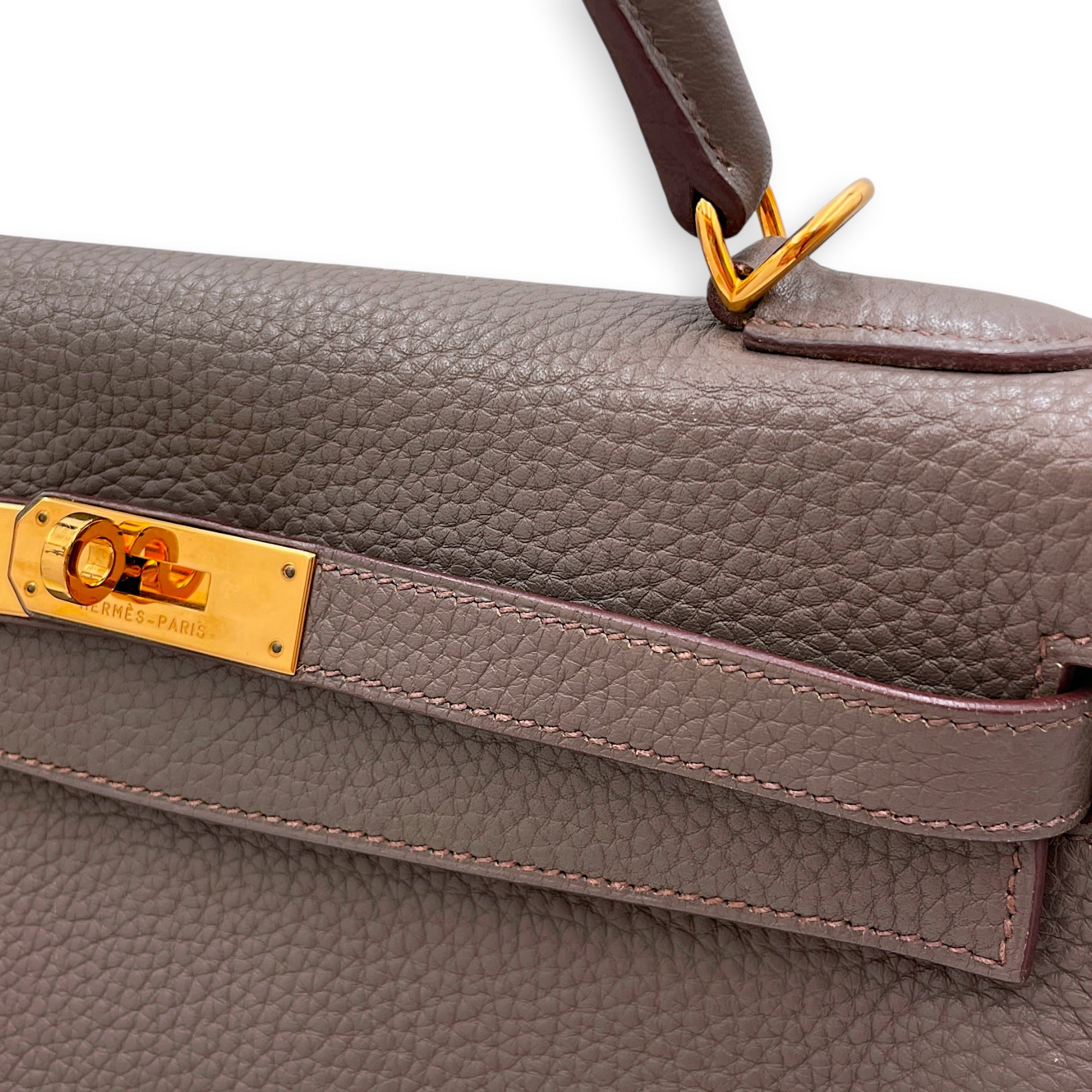 Kelly 32 Etain in Clemence Gold hardware CL2603-19933 13