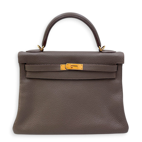 Kelly 32 Etain in Clemence Gold hardware CL2603-19933 1