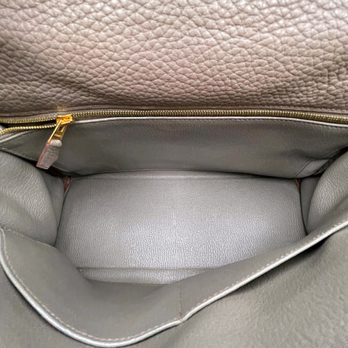 Kelly 32 Etain in Clemence Gold hardware CL2603-19933 6