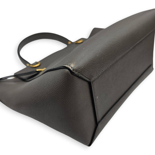 Belt Micro Grey Shoulder Bag in Calfskin Gold hardware CL2603-19942 13