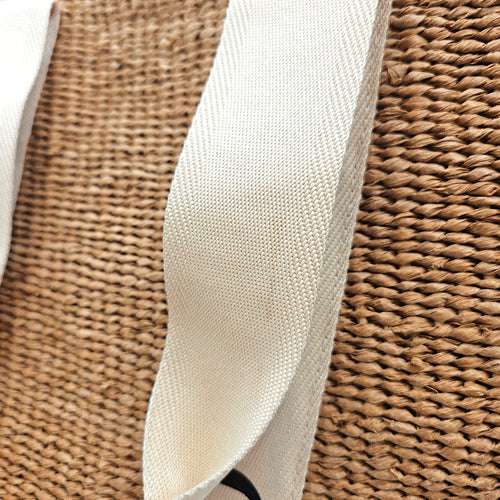 Woody Basket Large Brown Shoulder Bag in Raffia CL2603-19943 9