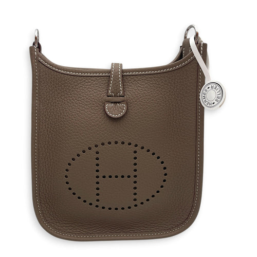 Evelyne Mini Etoupe in Clemence Palladium hardware CL2603-19959 1