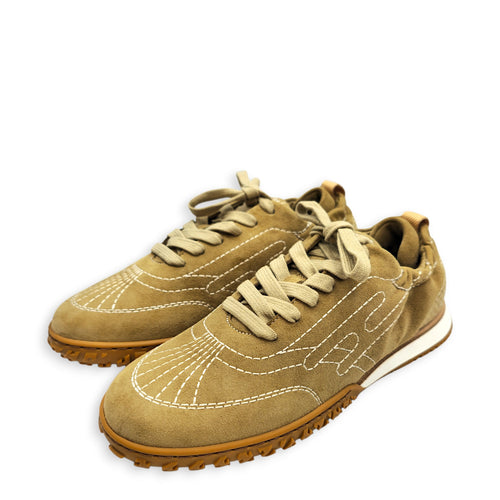 Jet 37 Beige Albatre Sneakers in Suede Leather CL2603-19969 2