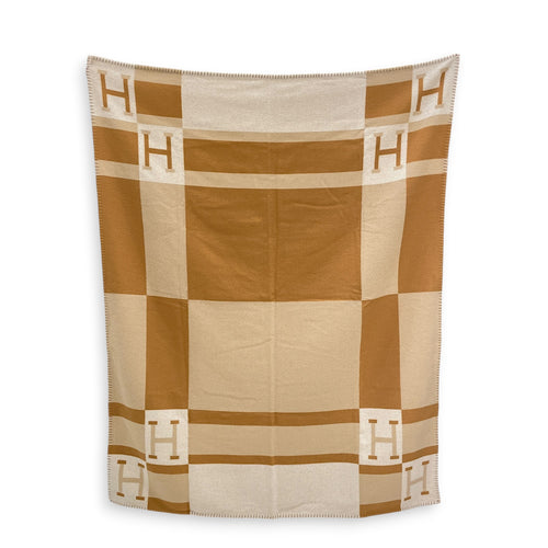 Avalon Bayadere Blanket Yellow Homeware