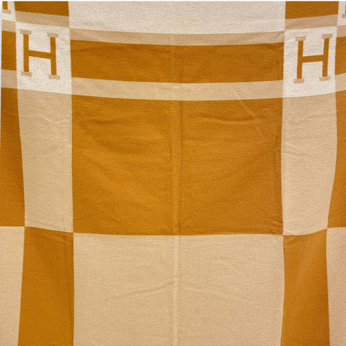 Avalon Bayadere Blanket Yellow Homeware