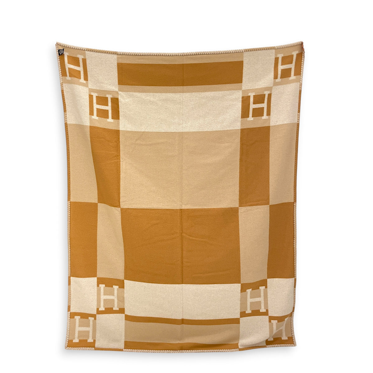 Avalon Bayadere Blanket Yellow Homeware