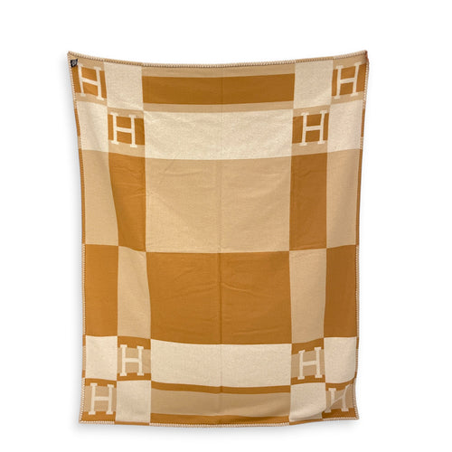 Avalon Bayadere Blanket Yellow Homeware